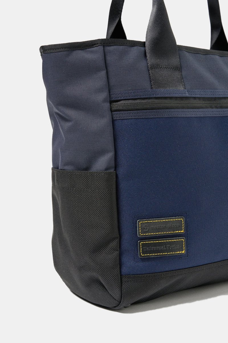 Universal Works Tote Bag (Navy Recycled Tech Canvas) | Bags